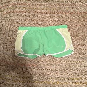 Small Green Old Navy active shorts